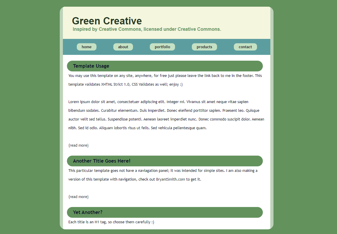 Responsive Web App